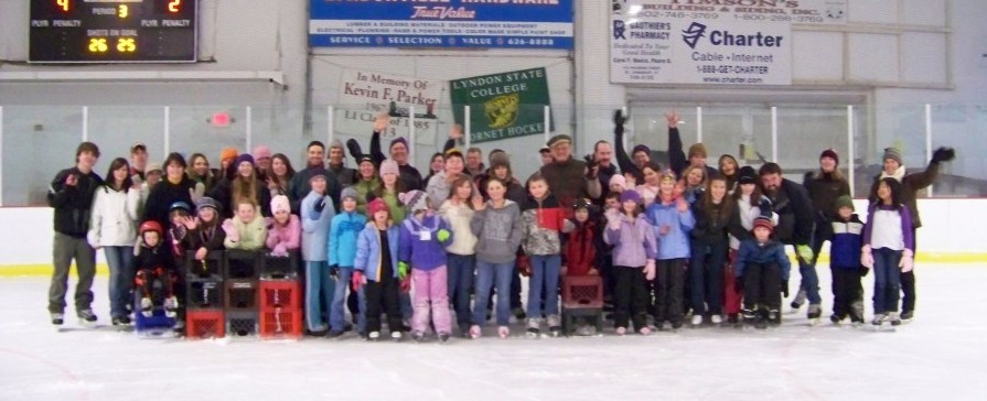 Public skating at the Fenton Chester Ice Arena